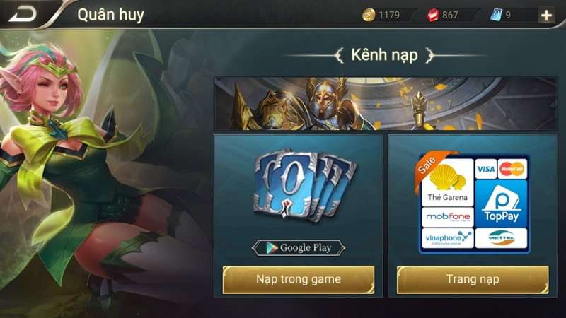 Lợi ích của việc mua thẻ Garena tại điểm bán