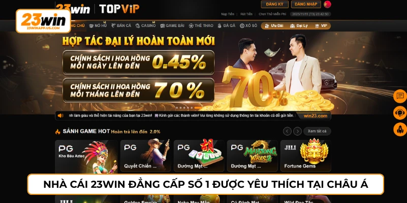 Bắn Cá Đổi Thưởng 23Win